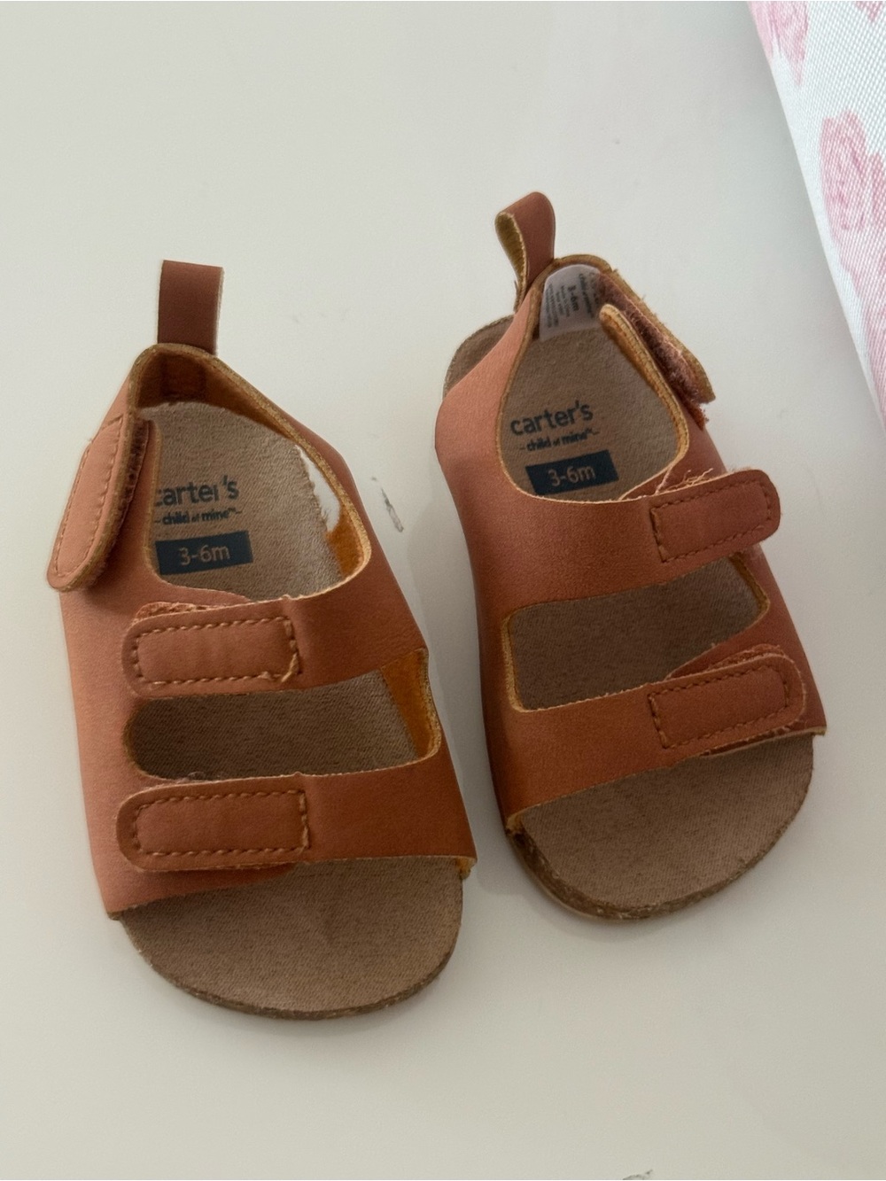 Carter's baby boy cork sandals